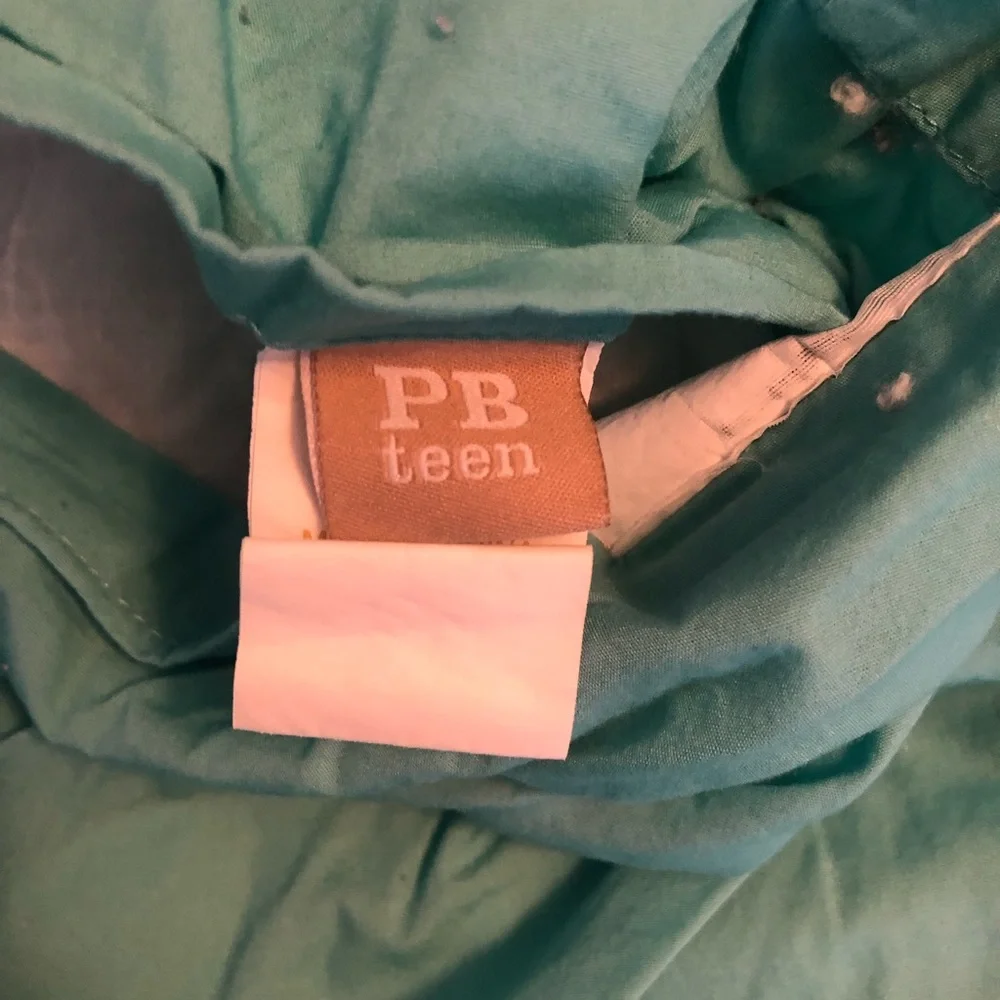 Pottery Barn Teen Duvet and 2 shams
